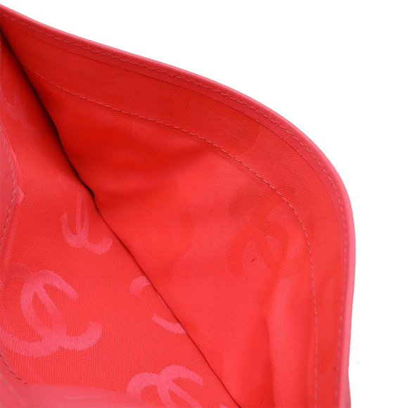 CHANEL Cambon Line Coco Mark Bi-fold Long Wallet Soft Calf Leather Enamel Black - Picture 6 of 10